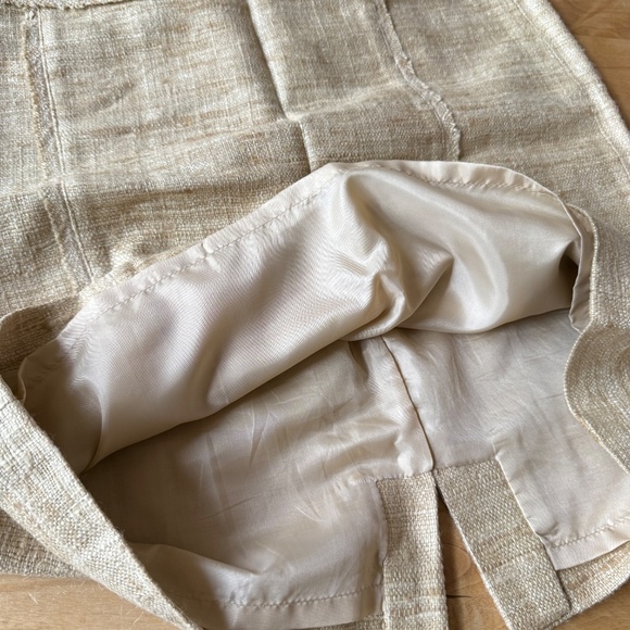 SARA CAMPBELL PENCIL SKIRT SILK CAREER ELEGANT LUXURY CLASSIC TIMELESS OFFICE 6 - Picture 6 of 11